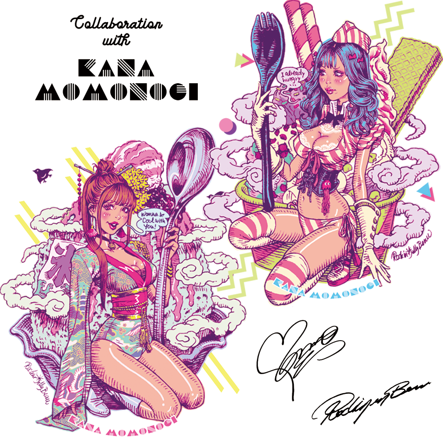 桃乃木かな x Rockin'Jelly Bean Capsuel Collection – EROSTIKA