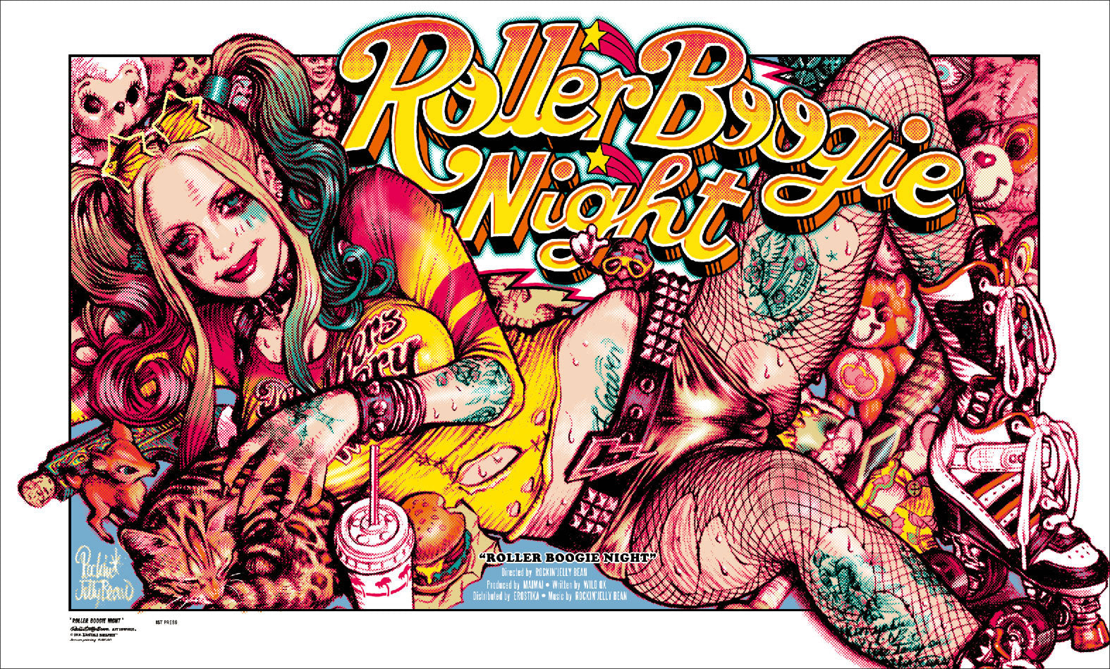 Roller Boogie Night” Merchandise – EROSTIKA