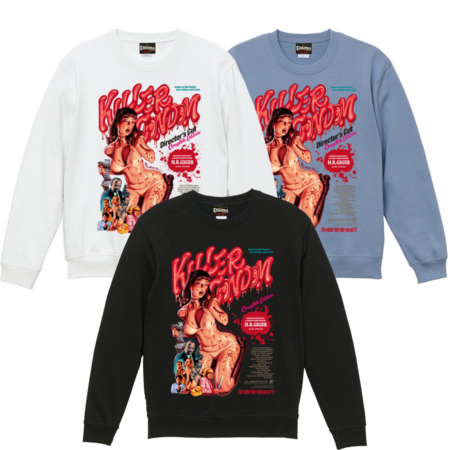 KILLER CONDOM -Director's Cut Edition-“ CREWNECK SWEAT – EROSTIKA