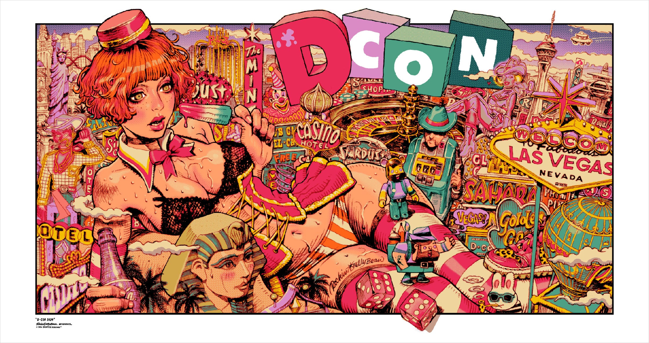 Designer-Con Rockin Jelly Bean シルクスクリーン Designer-Con x Rockin'Jelly Bean