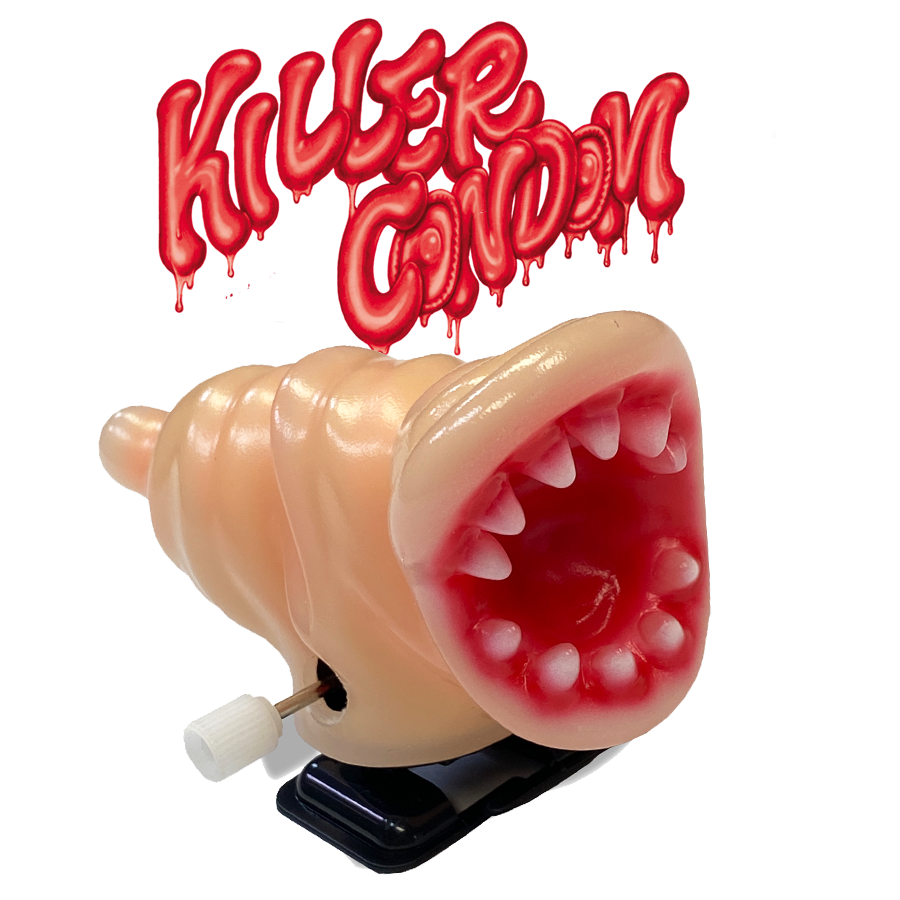 公式EROSTIKA Killer Condom Mサイズ KILLER CONDOM” Wind-Up Toy Director's Cut Edition – EROSTIKA