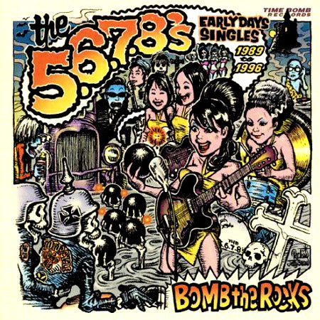 The 5.6.7.8's / Bomb the Rocks 2LP 希少盤 BOMB THE ROCKS / THE 5.6.7.8'S (CD) – EROSTIKA