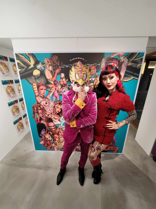 “Horror, Sex and Violence” In Taipei Rockin’Jelly Bean autograph signing