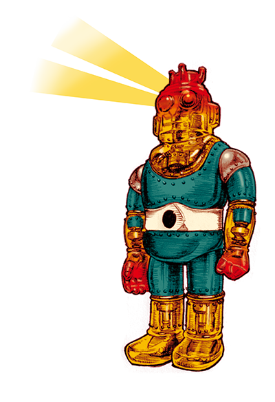 SECRET BASE x Rockin'Jelly Bean “H-0249 Robot”
