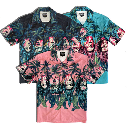 SEVERED LADY HEAD HAWAIIAN SHIRT