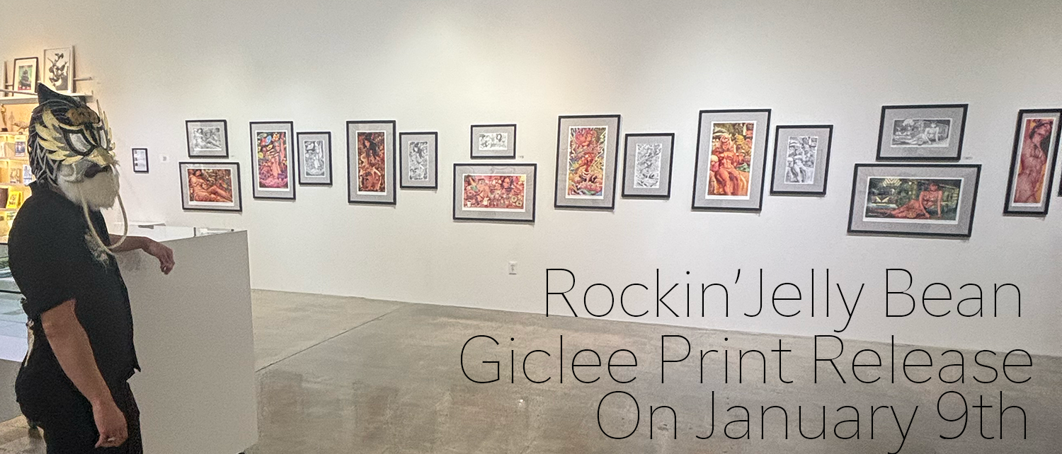 ロッキンジェリービーン　三罰展　複製原画 Rockin'Jelly Bean 複製画 販売 – EROSTIKA