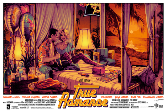  “TRUE ROMANCE x Rockin’ Jelly Bean” Silk Screen Print