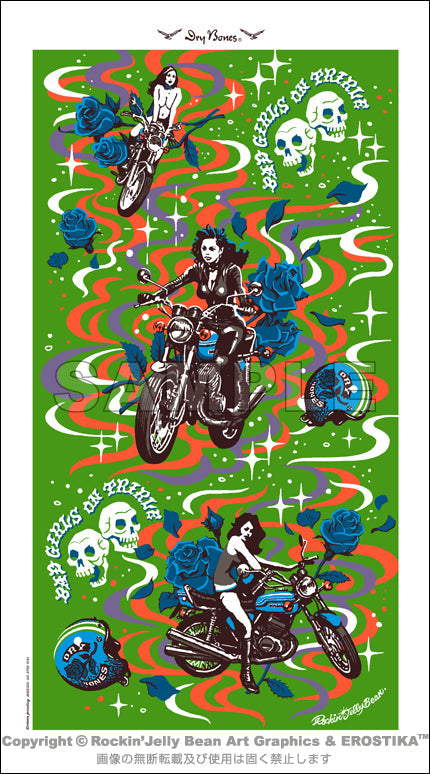 "BAD GIRLS ON TRIPLE" Silk Screen Print