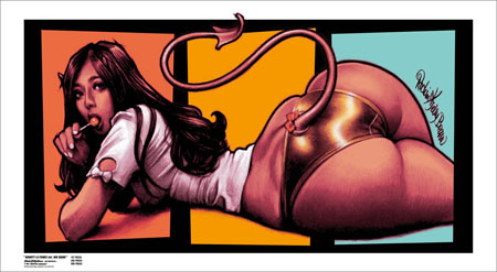 “Naughty La France feat. Mai Sasaki” Silk Screen Print