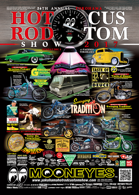 YOKOHAMA HOT ROD CUSTOM SHOW 2017