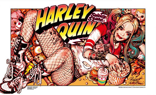 “HARLEY QUINN” Silk Screen Print