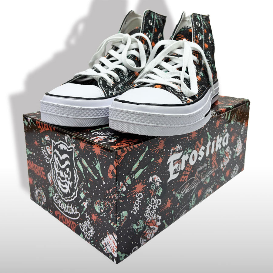 “Zombie” high cut sneaker