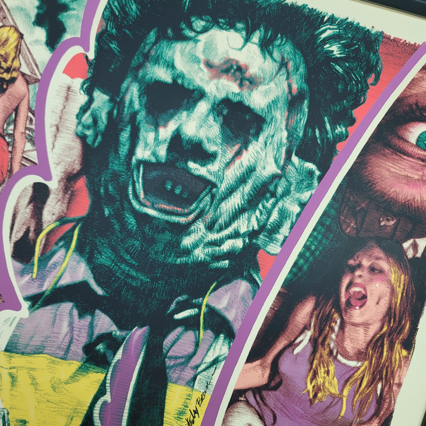 "The Texas Chain saw Massacre" Silk Screen Print