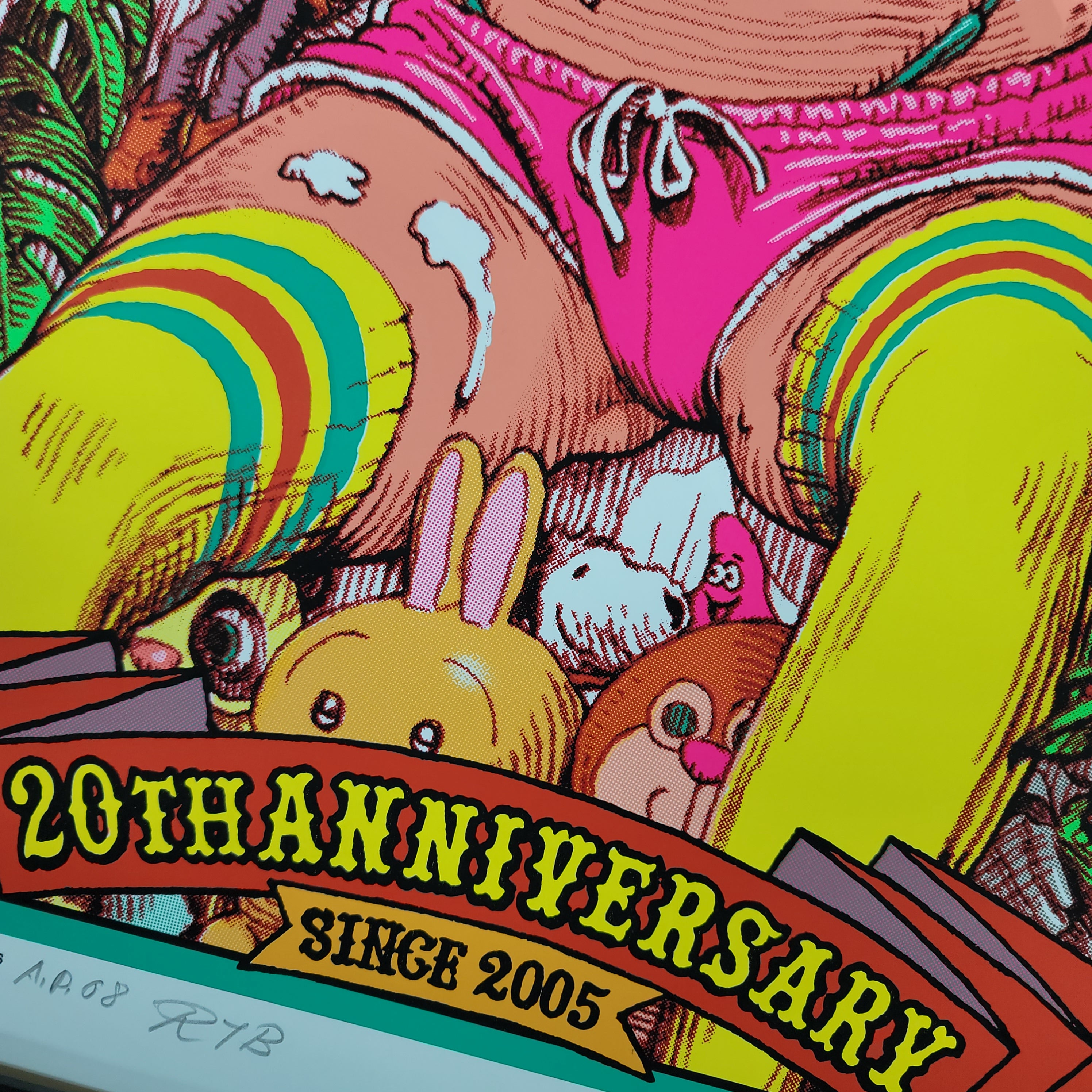 Paradise 20th anniversary” screen print – EROSTIKA