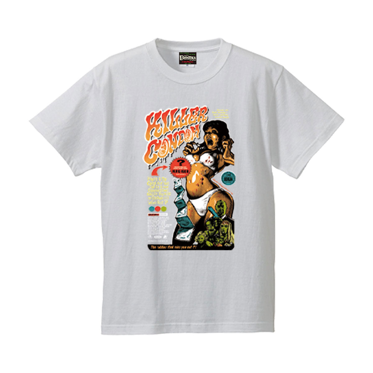 KILLER CONDOM” original version SS T-shirt – EROSTIKA