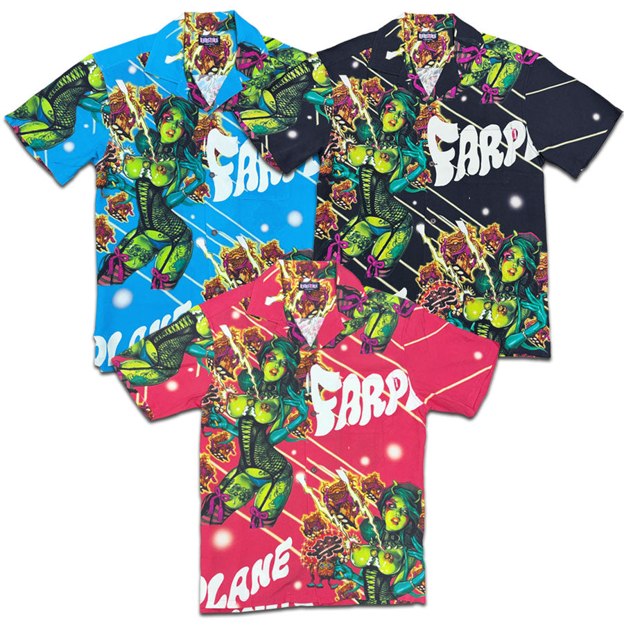 “FARPLANE NIGHT” Open Shirt