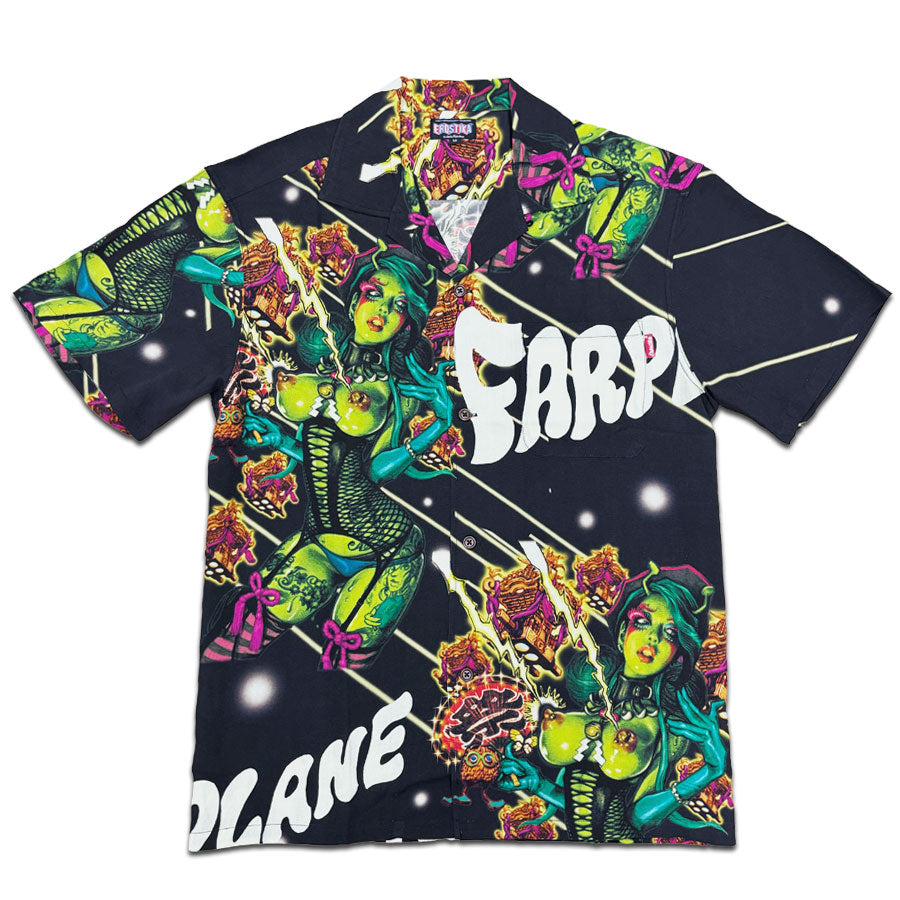 “FARPLANE NIGHT” Open Shirt