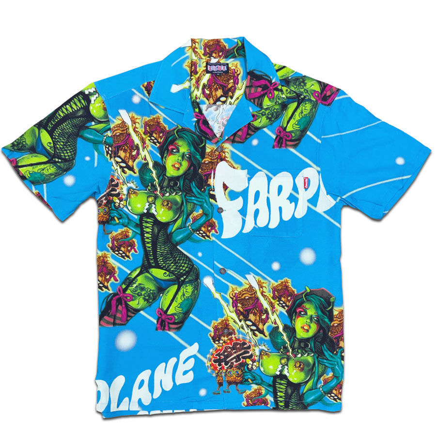 “FARPLANE NIGHT” Open Shirt