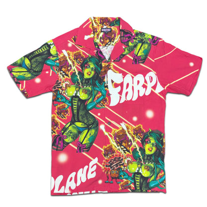 “FARPLANE NIGHT” Open Shirt