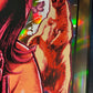 "DEADLY KUNG-FU GIRL" Silk Screen Print (Holo)