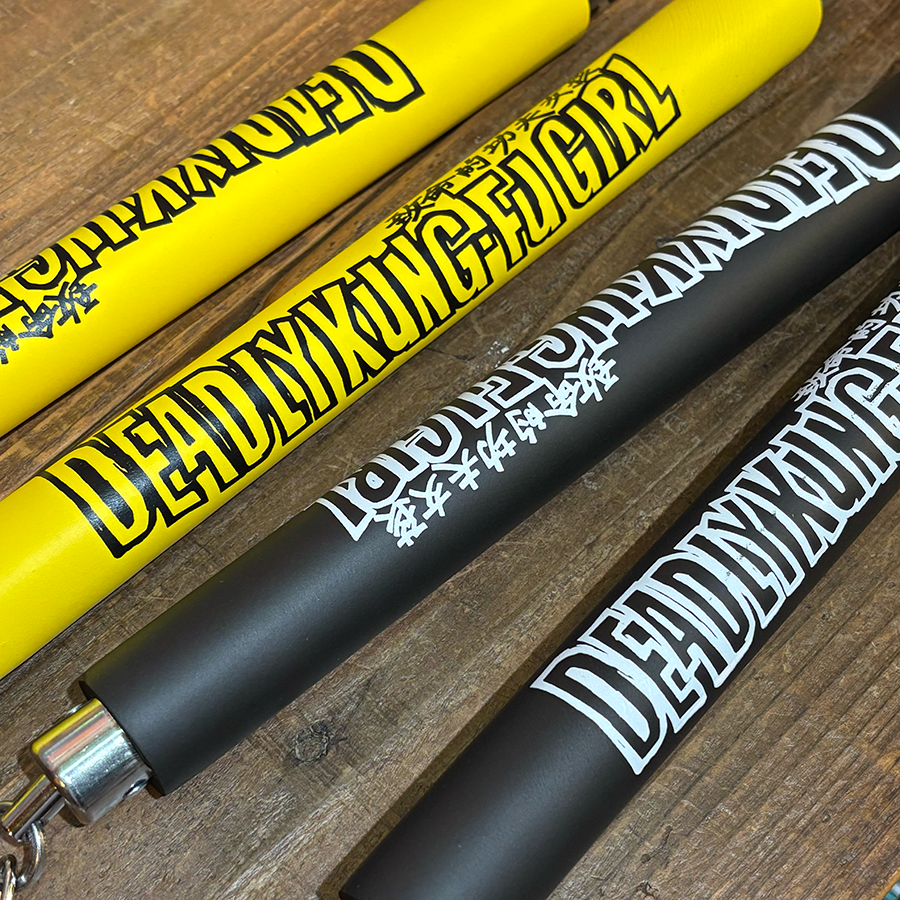 "DEADLY KUNG-FU GIRL" NUNCHAKU