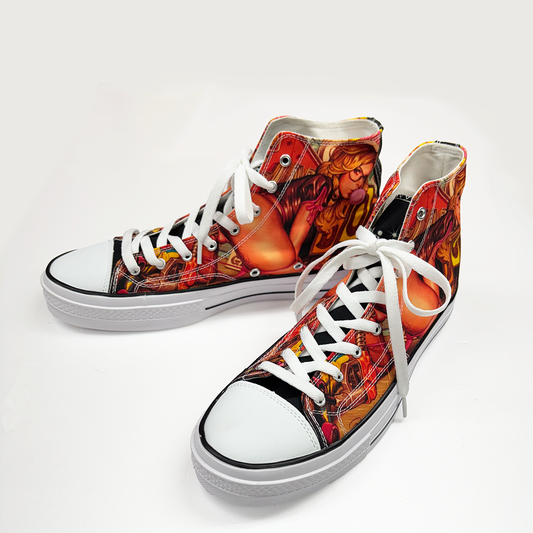“Roller Girl GT” high cut sneaker