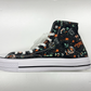“Zombie” high cut sneaker