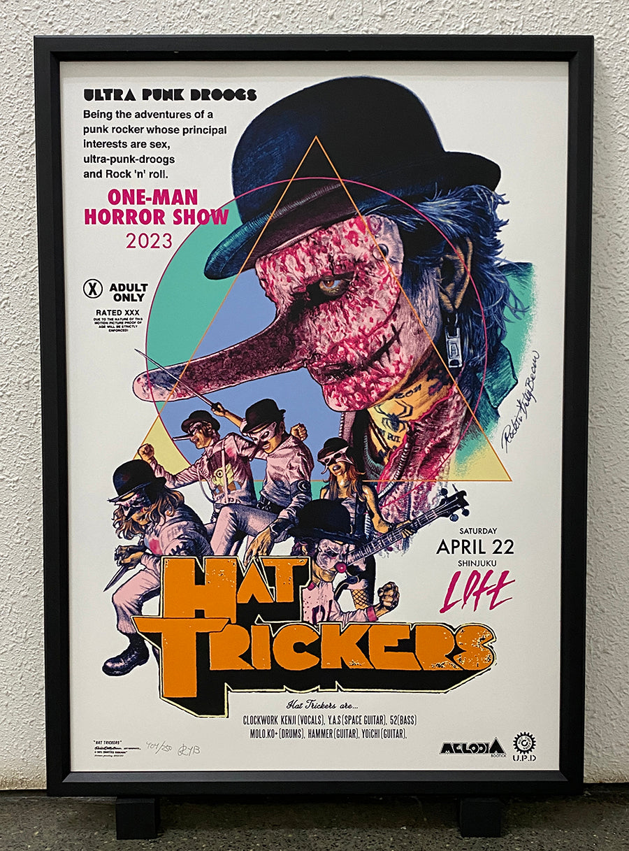 HAT TRICKERS” Silk Screen Print – EROSTIKA