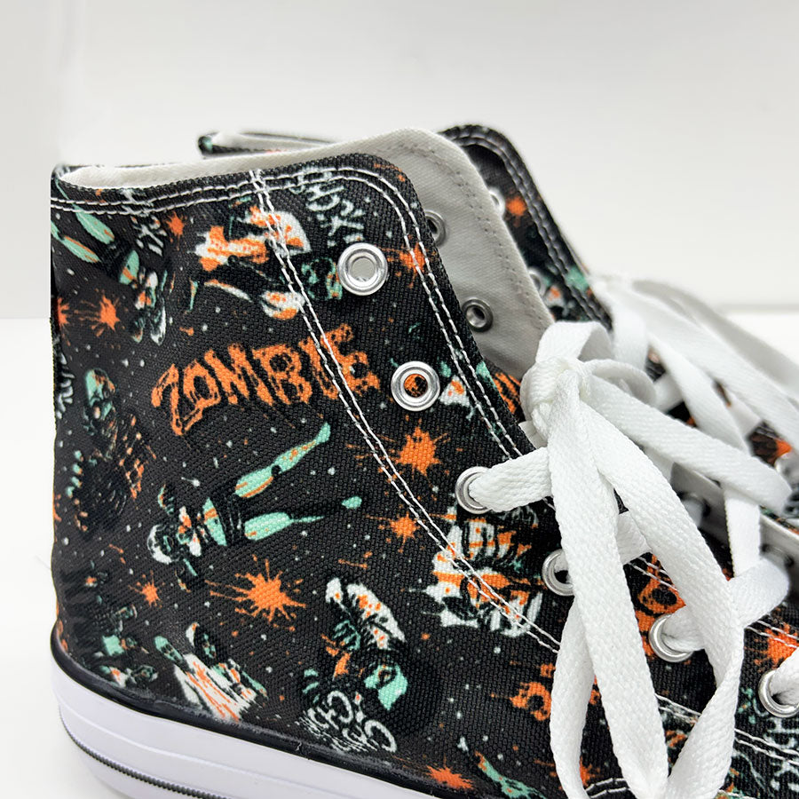 “Zombie” high cut sneaker