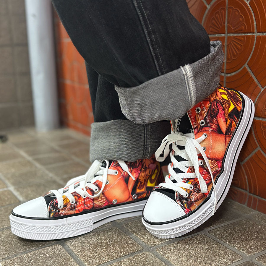 “Roller Girl GT” high cut sneaker