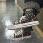 “Zombie” high cut sneaker