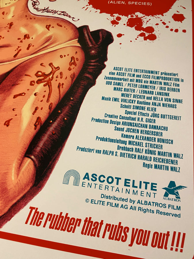 Killer Condom -Director's Cut Edition” Silk Screen Print – EROSTIKA