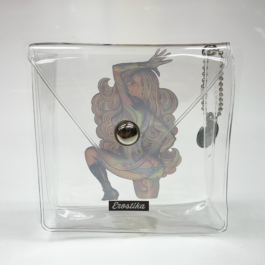 Rockin'Jelly Bean Clear PVC Pouch