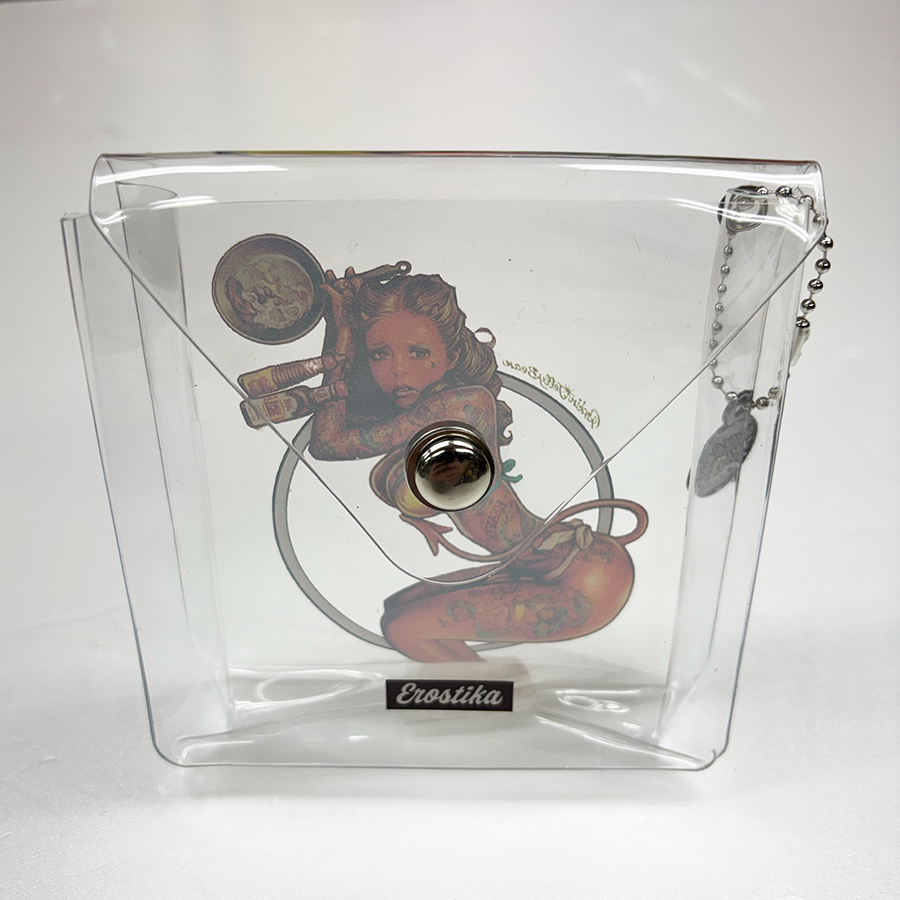 Rockin'Jelly Bean Clear PVC Pouch