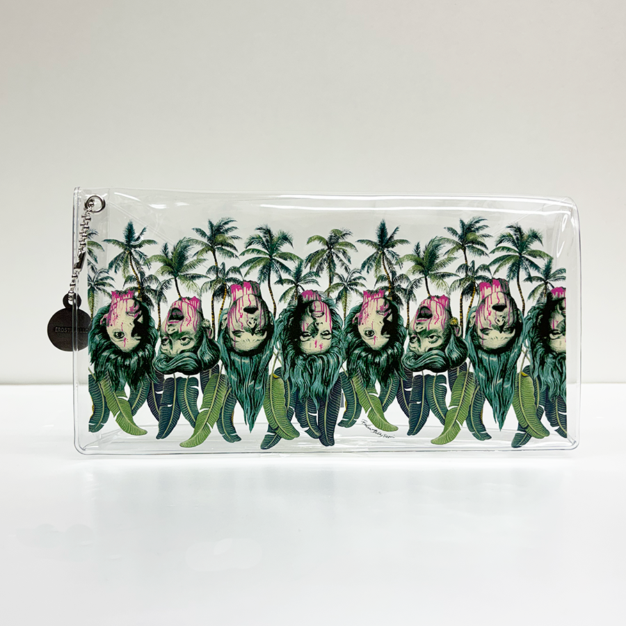 Rockin'Jelly Bean Clear PVC Pouch