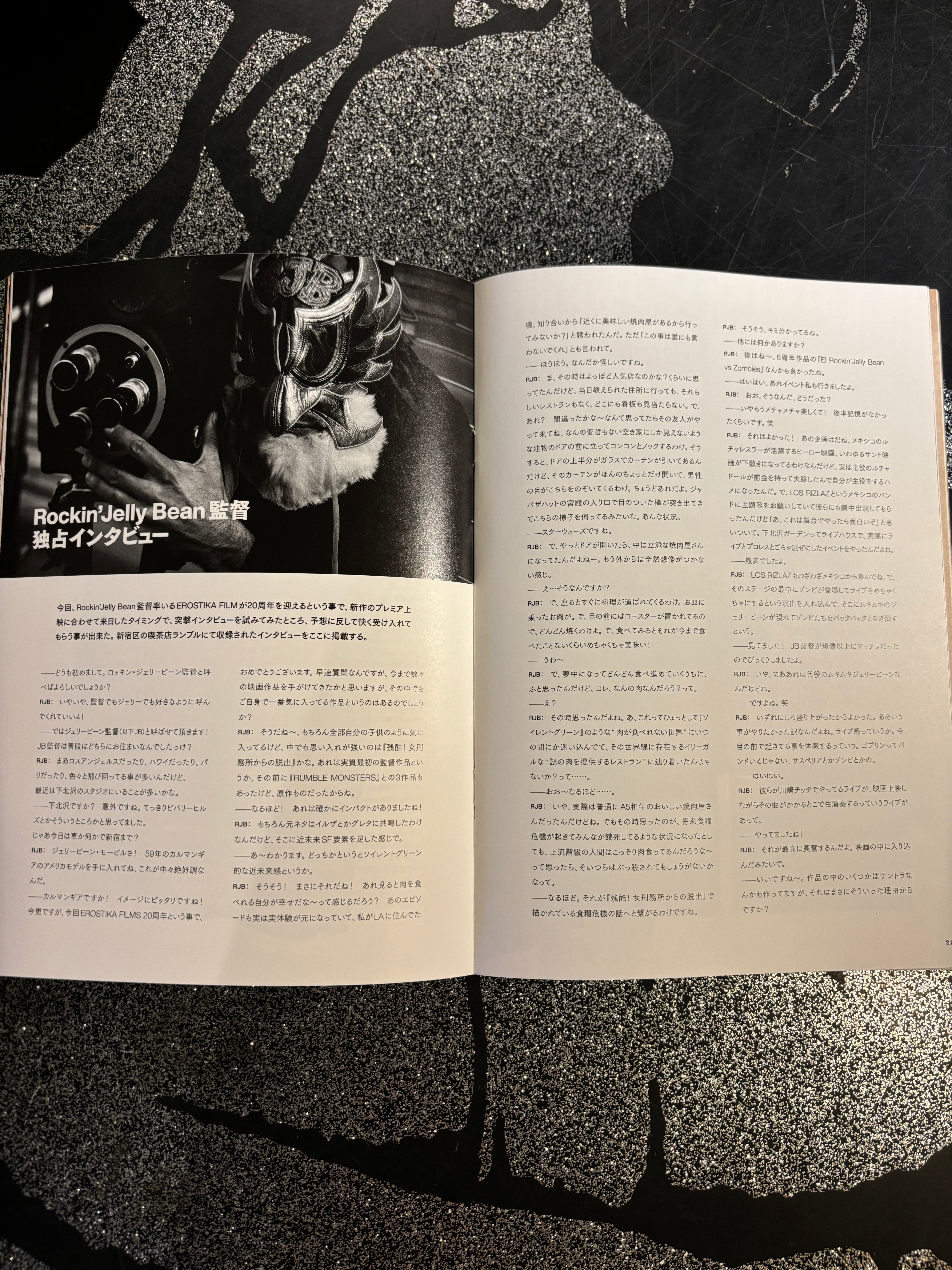 HORROR, SEX and VIOLENCE』BOOKLET – EROSTIKA