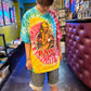 "RAW GIRL" Tie Dye T-Shirt