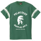 "POLAR BEAR MARTIAL ARTS DOJO" LINE T-SHIRT / FLOCKY PRINT
