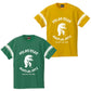 "POLAR BEAR MARTIAL ARTS DOJO" LINE T-SHIRT / FLOCKY PRINT