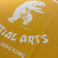 "POLAR BEAR MARTIAL ARTS DOJO" LINE T-SHIRT / FLOCKY PRINT