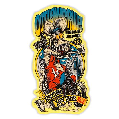 “BROTHER FINK” VINYL STICKER