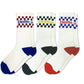 "CHECKER LOGO" Sport Socks