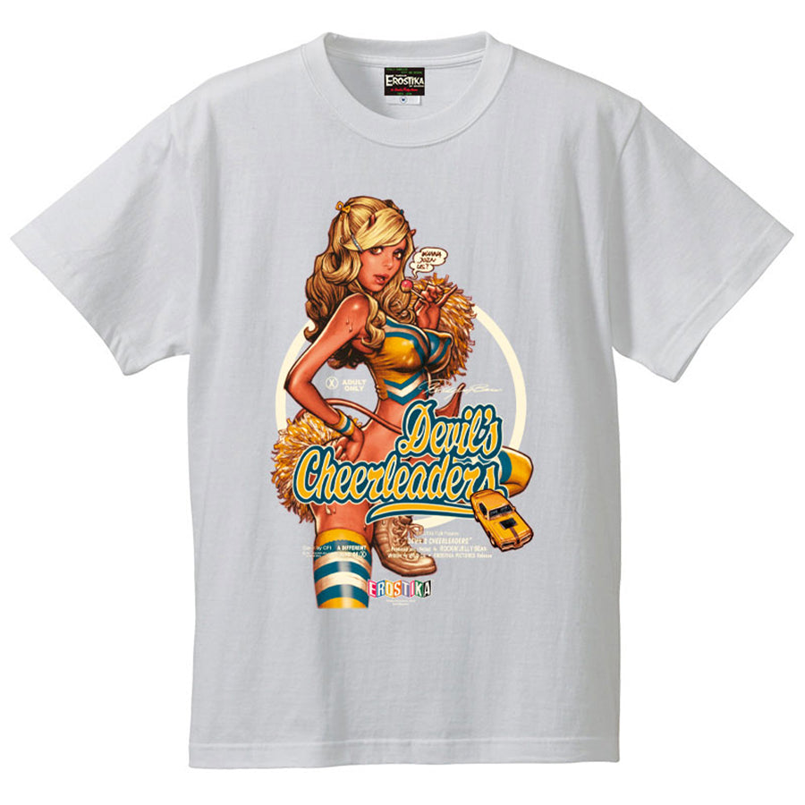 Tシャツ(半袖+袖なし) EROSTIKA Devil's Cheerleaders Devil's Cheerleaders” T-Shirt – EROSTIKA