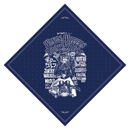 "WINGS,WHEELS,and ROCK’N’ROLL Vol.3" Bandana