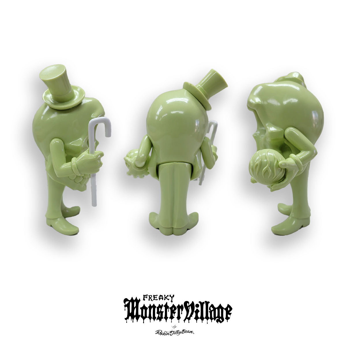 -Freaky Monsters Village- "MR.DEATH" SOFT VINYL TOY