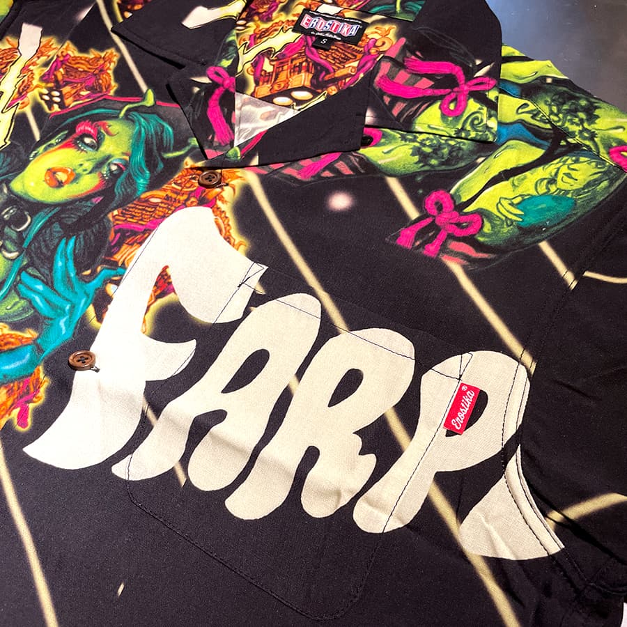 “FARPLANE NIGHT” Open Shirt