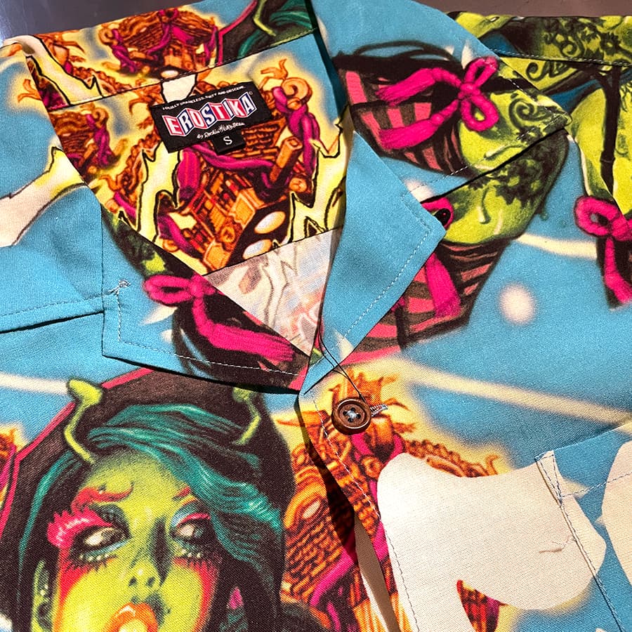 “FARPLANE NIGHT” Open Shirt