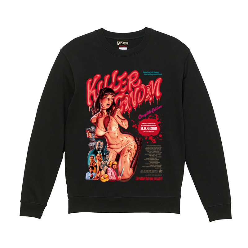 KILLER CONDOM -Director's Cut Edition-“ CREWNECK SWEAT – EROSTIKA