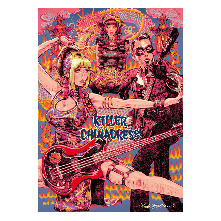 "Killer Chinadress" Offset Print Poster