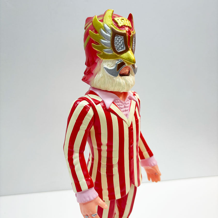 Rockin'Jelly Bean Soft Vinyl Toy "WHITE CONDOR" (RED)